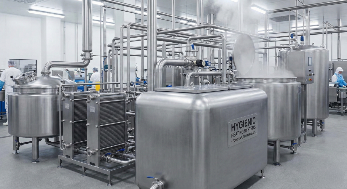 التسخين الصحي في صناعة الأغذية: أهمية التسخين باستخدام الفولاذ المقاوم للصدأ